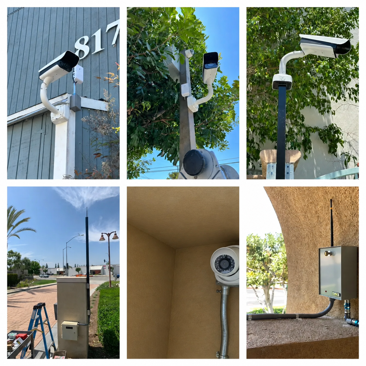 SmartBee video surveillance camera installations